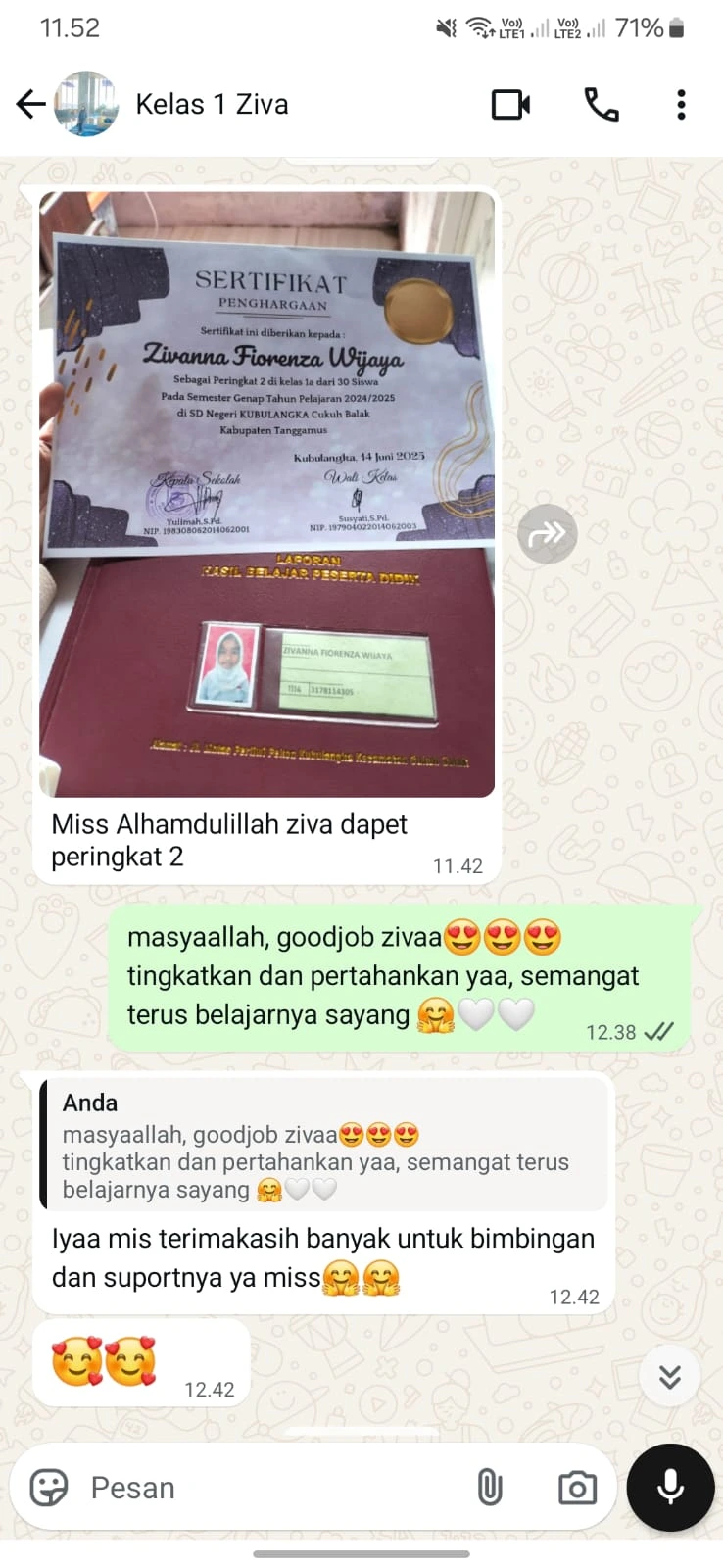 testi 6 raport